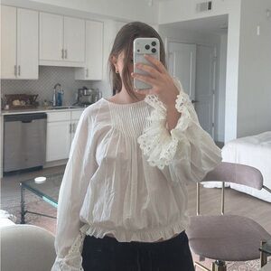 Chloé white blouse